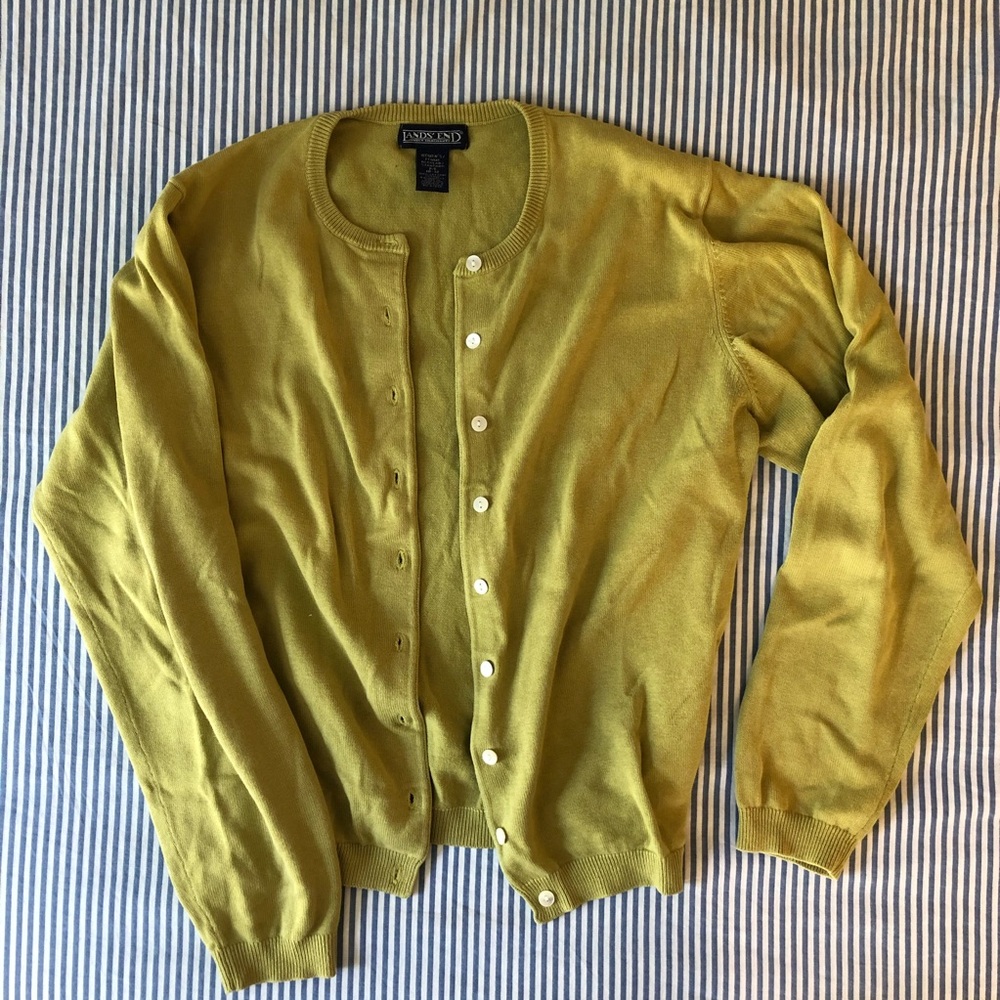 Spring Green Vintage Cardigan